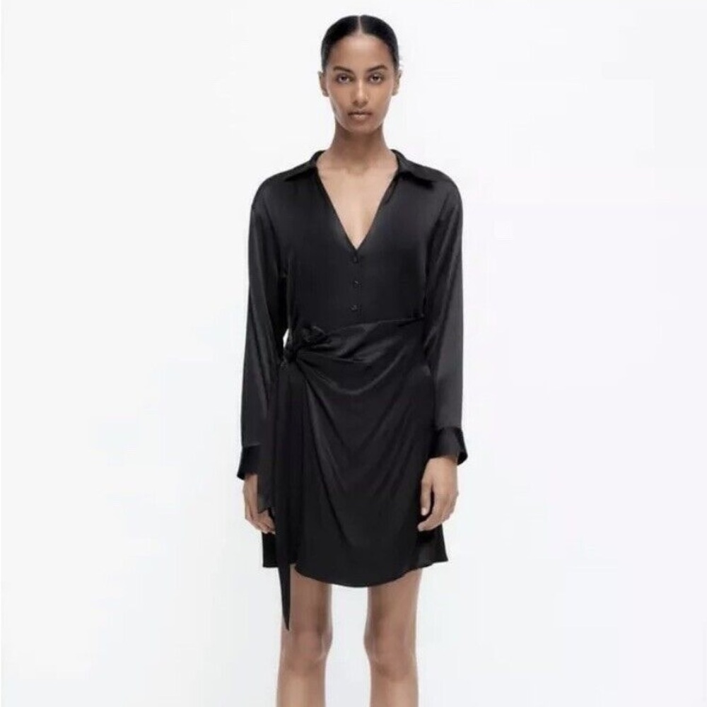Zara Satin Dress